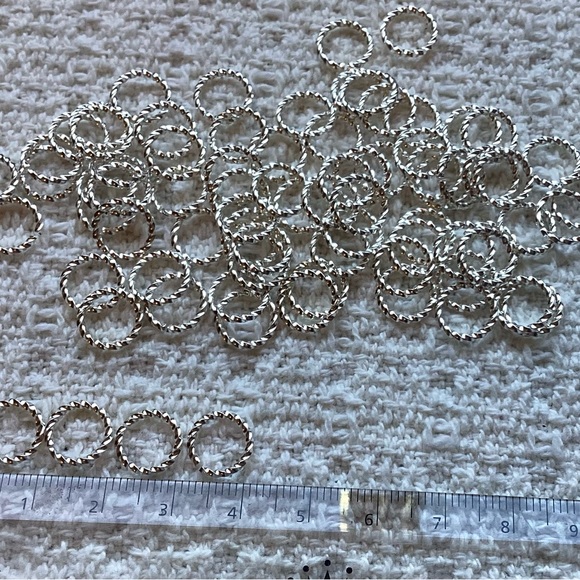 Jump Rings silver base metal - Picture 9 of 11